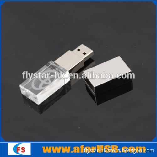 Factory Price Samsung Chips Crystal USB With Custom Logo